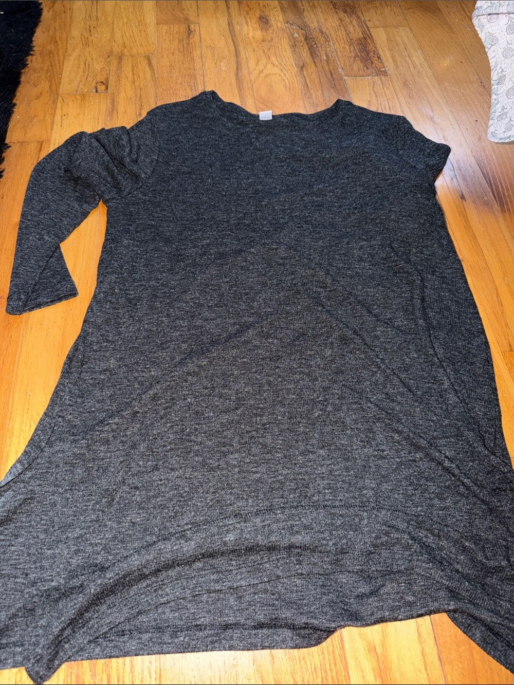 Old Navy Charcoal Gray Women's Long-Sleeve Tee
